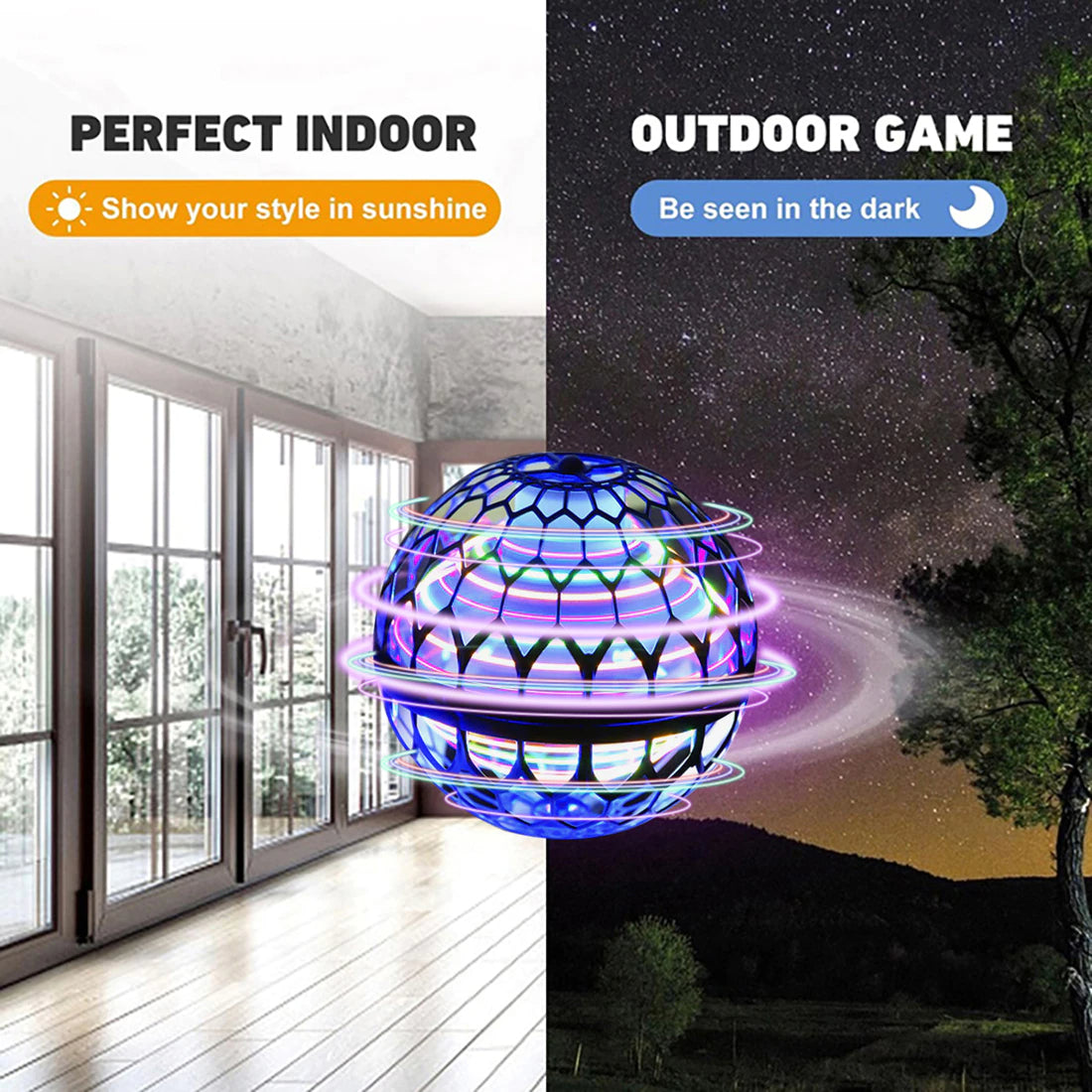 ToysBringJOY Super Cool Hand Controlled Flying Orb Ball Bringing Endless Joy [FREE SHIPPING]